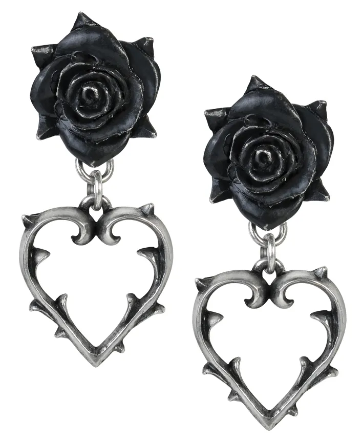 ALCHEMY OF ENGLAND WOUNDED LOVE EARRINGS