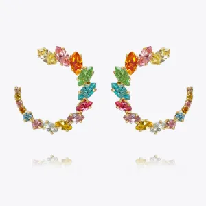 Angie Earrings / Rainbow Combo