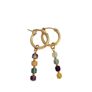 Aurora Hoops | Fluorite