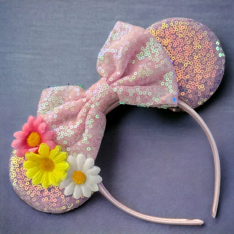 Brand New Rapunzel Inspired Mouse Ears Headband, Tangled, Enchanted