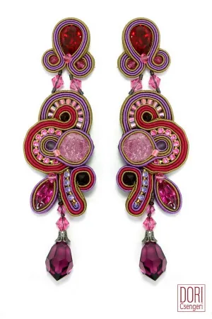 Cerise Couture Earrings