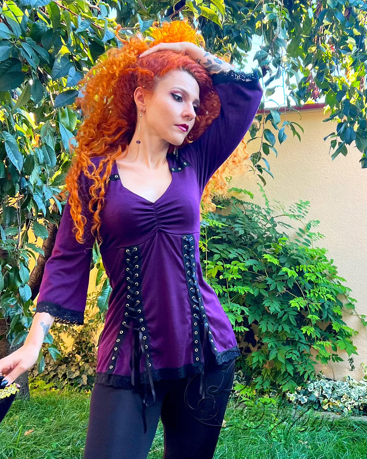 Electra Top in Glam Rock