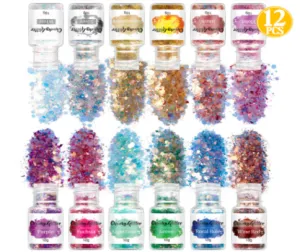 Fairy Chunky Glitter 12 Piece Set - MOQ 50 pcs