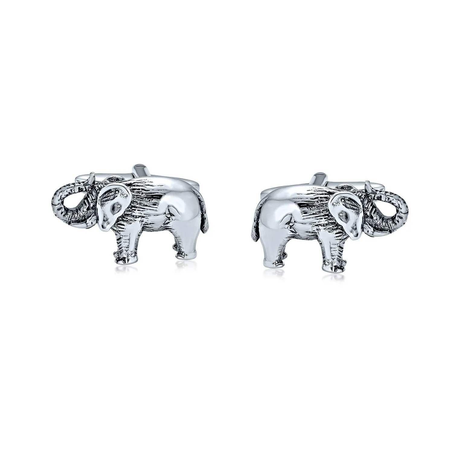 Good Luck Elephant Cufflinks Republican Political Sterling Silver