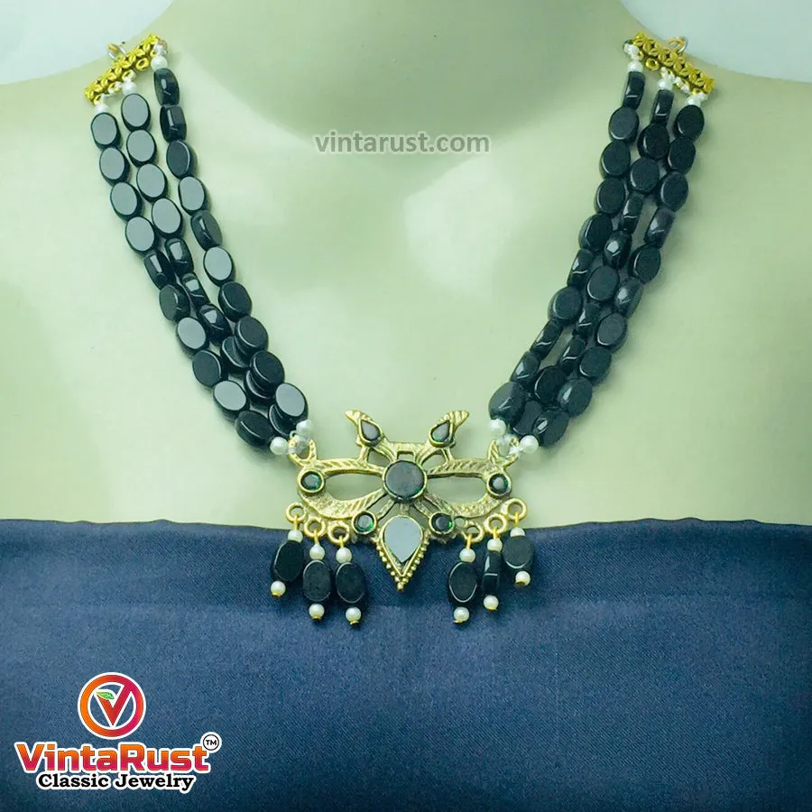 Handmade Beaded Tribal Jewelry Set