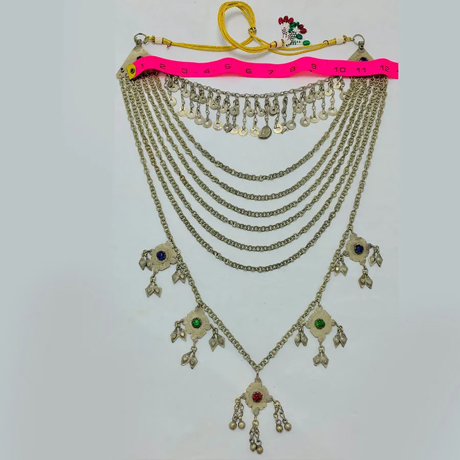 Handmade Layered Vintage Kuchi Necklace