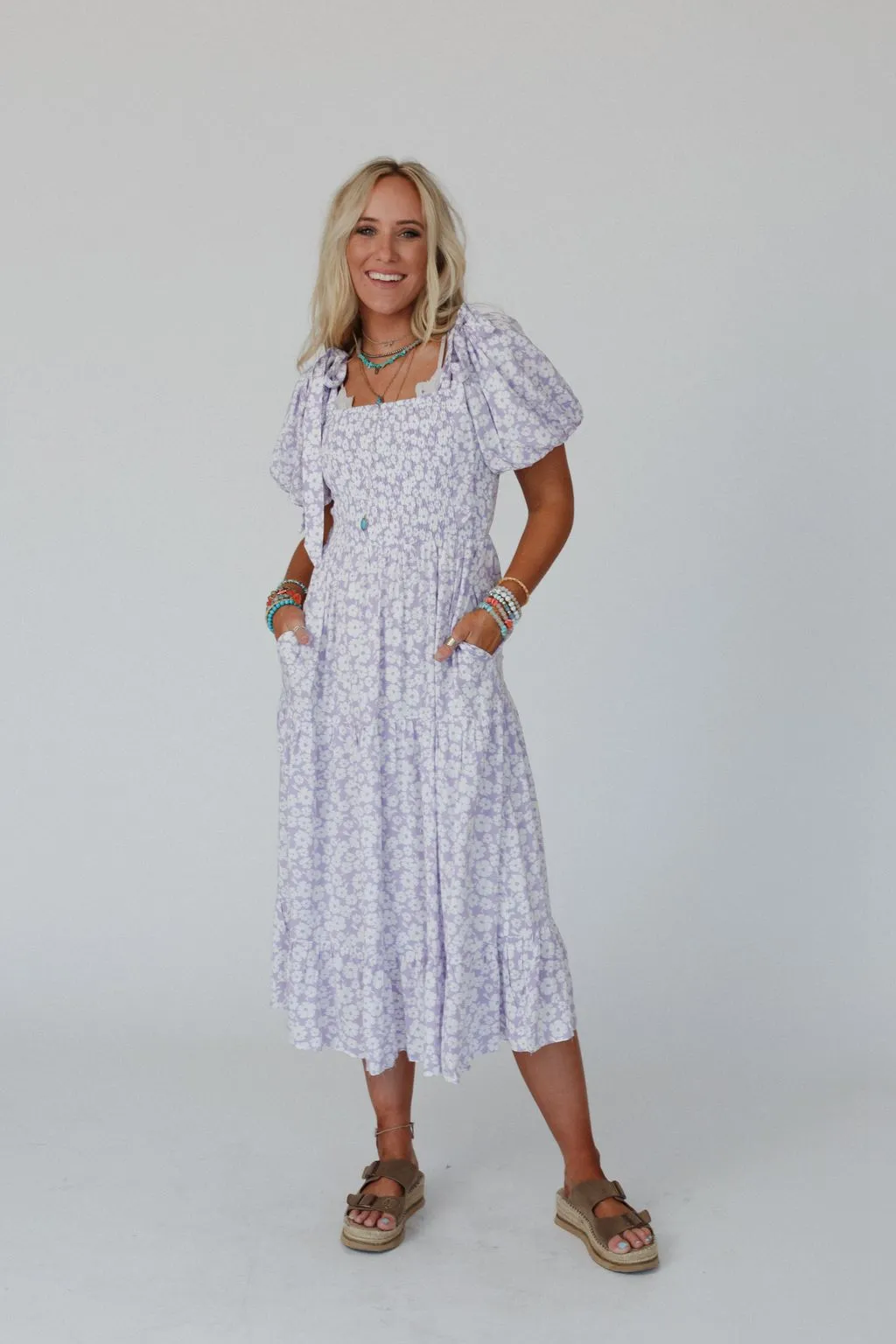 Lavender Fields Dress - Lavender