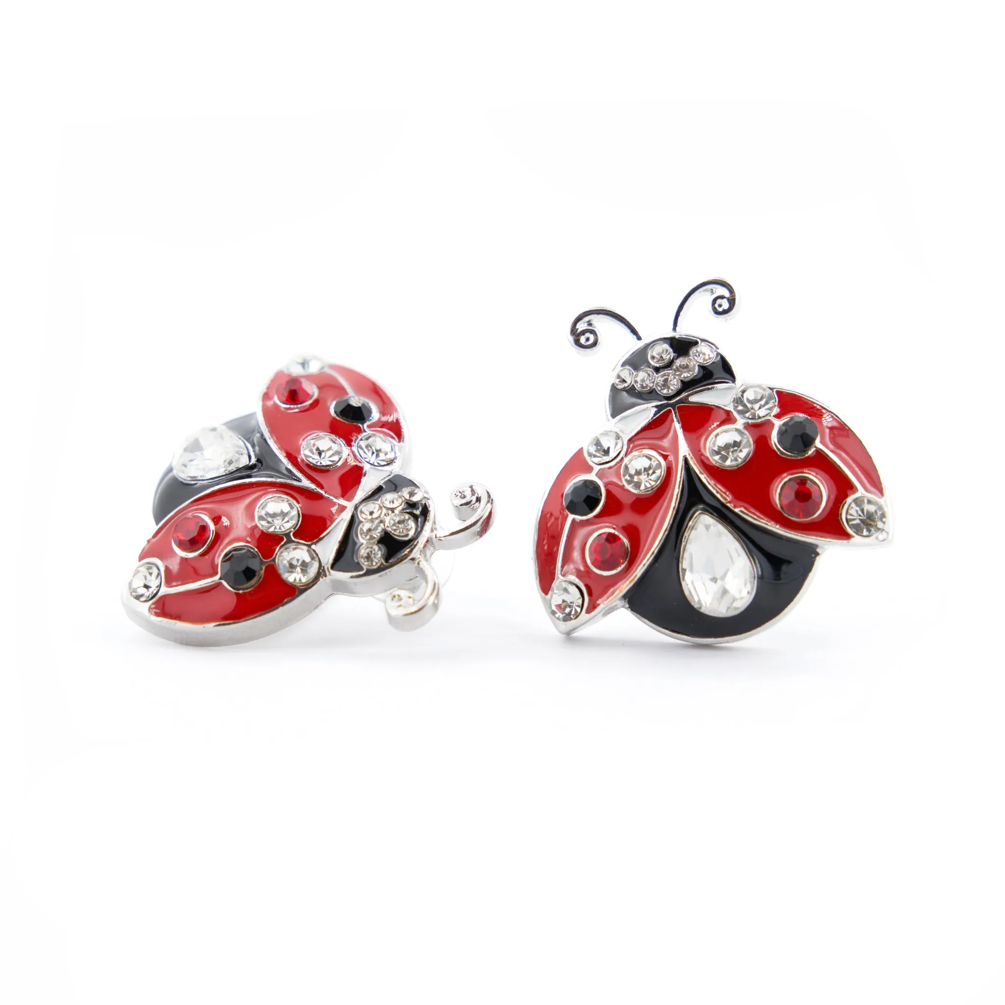 Lola Earrings - Ladybug