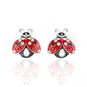 Lola Earrings - Ladybug