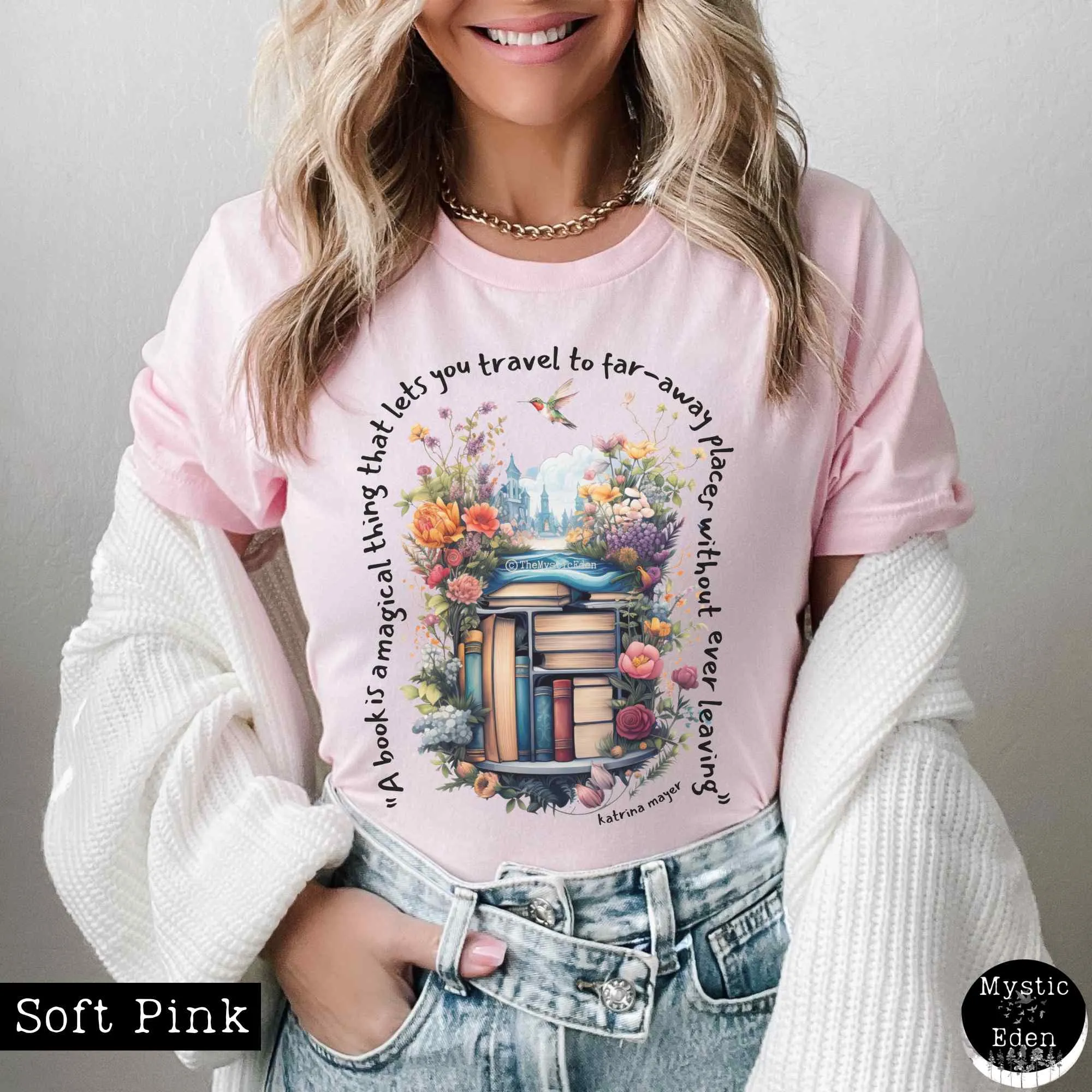 Magical book shirt