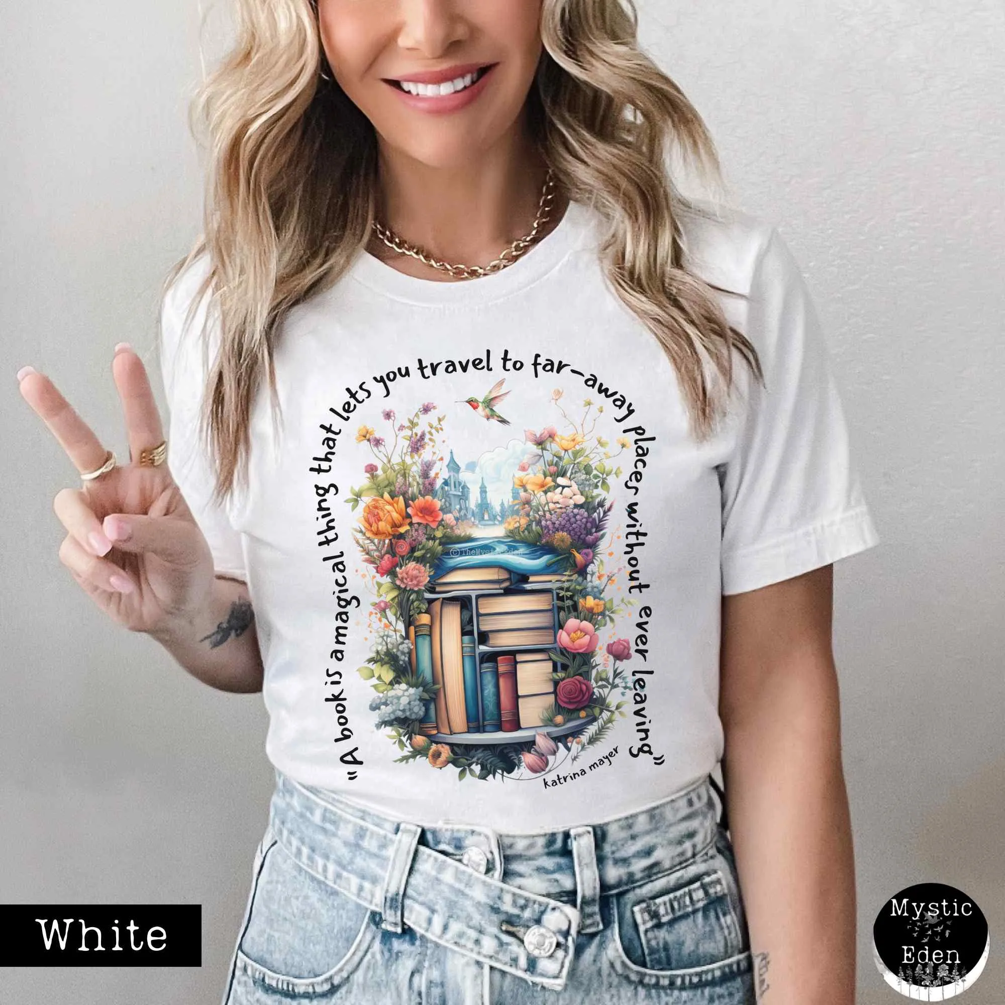 Magical book shirt