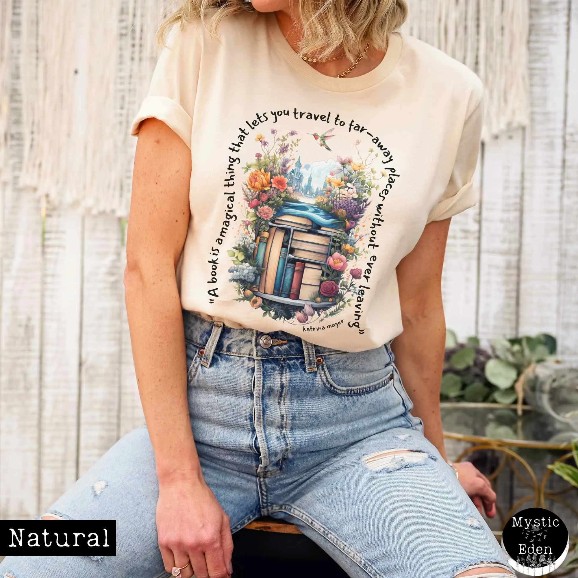 Magical book shirt