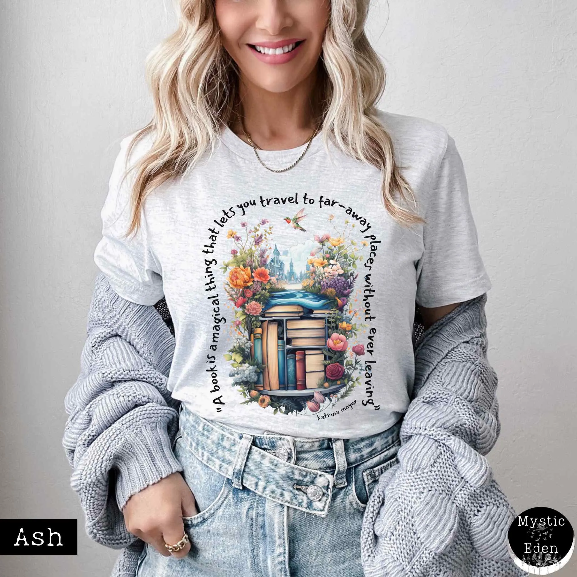 Magical book shirt