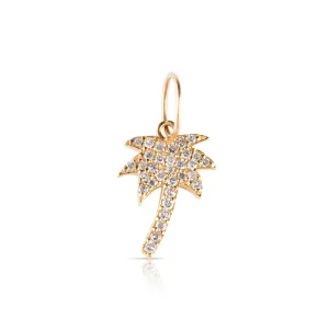 MINI DIAMOND PALM TREE CHARM