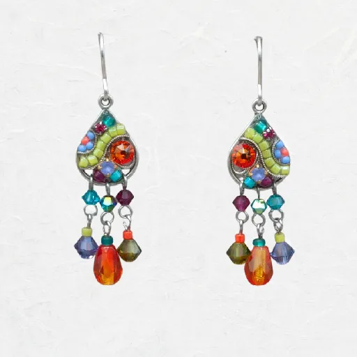 Mosaic Colorful Earrings