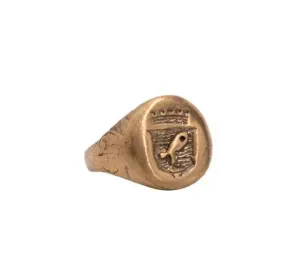 Pesci Che Volano Regale Bronze Ring