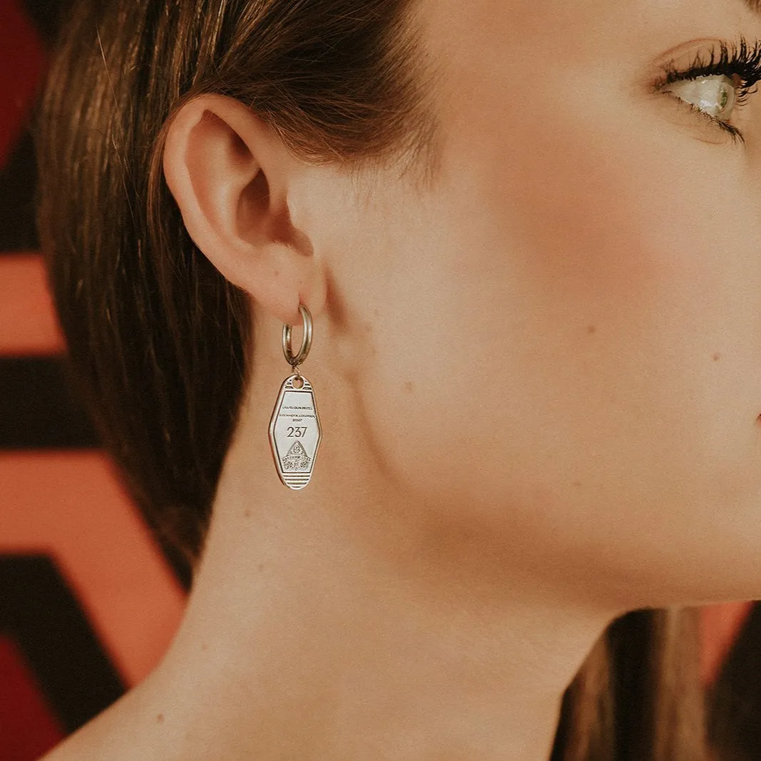 Room 237 Overlook Motel Earrings