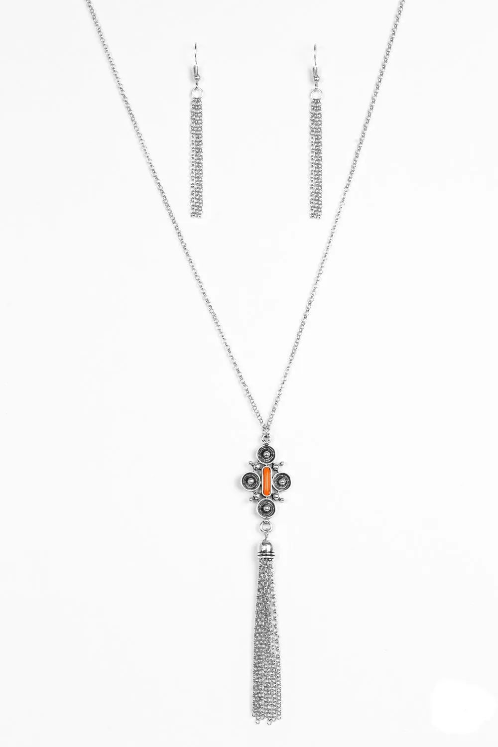 Sedona Skies Orange Necklace Set