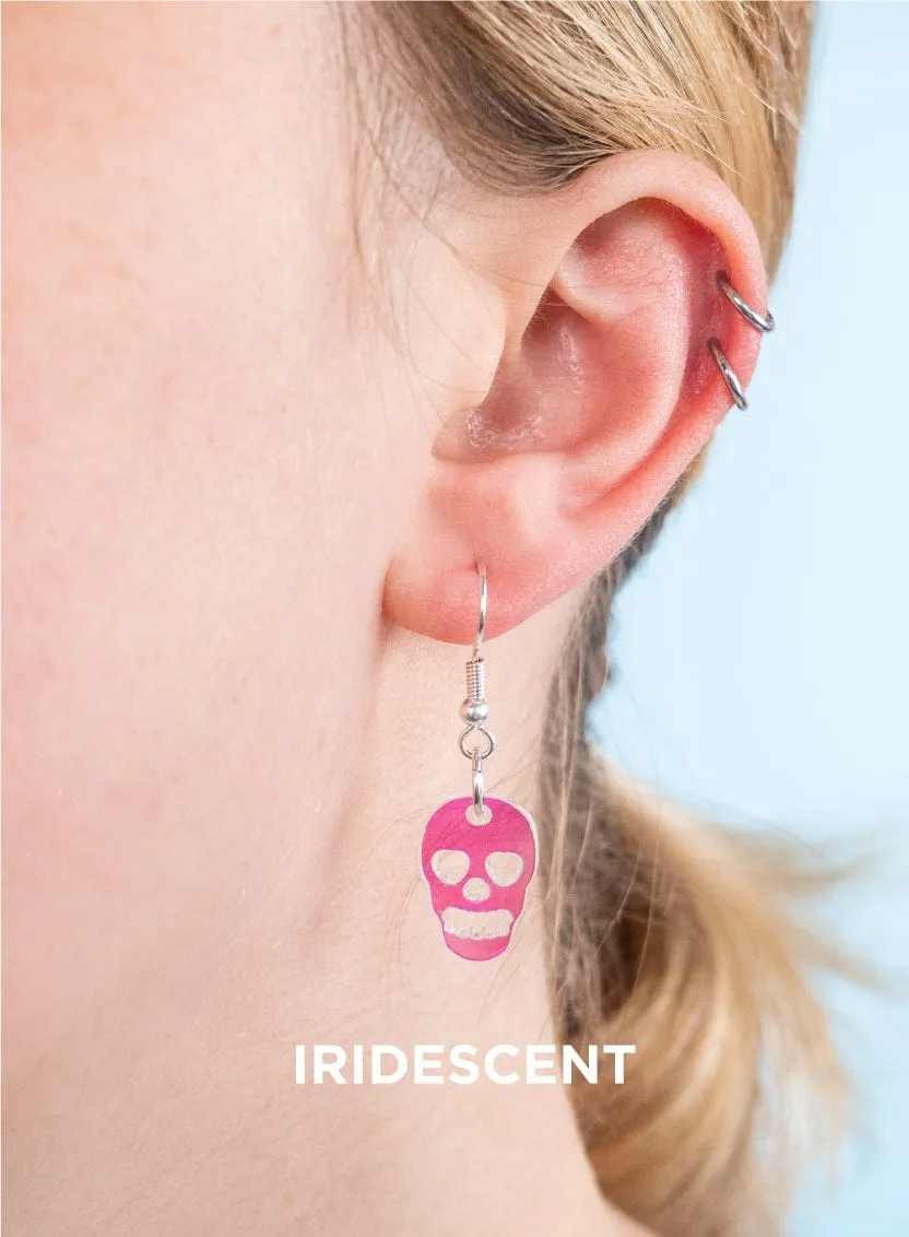 Skull Charm Earrings