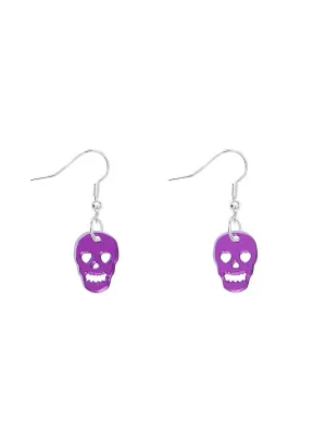 Skull Charm Earrings