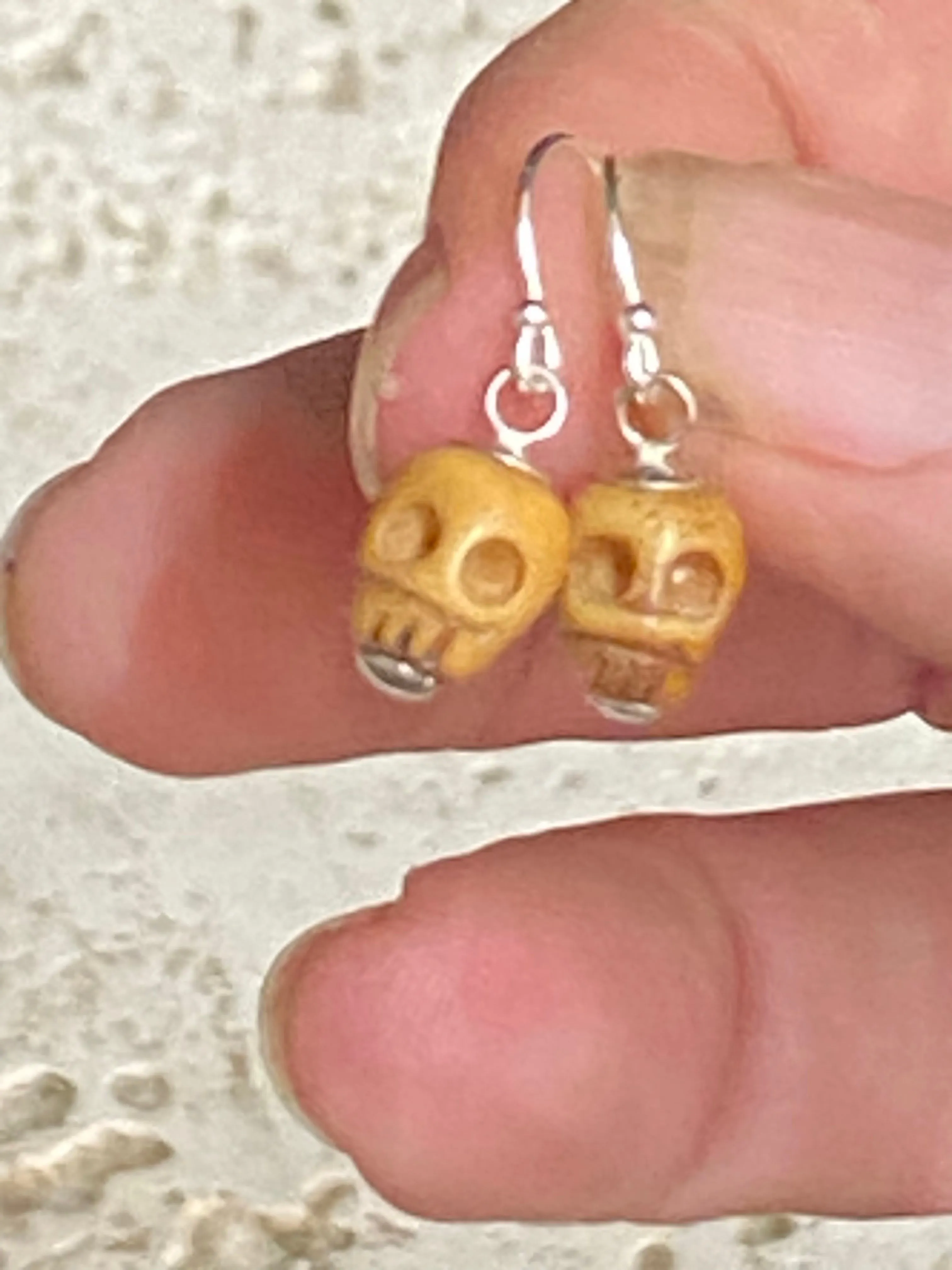 Small Skull Earrings