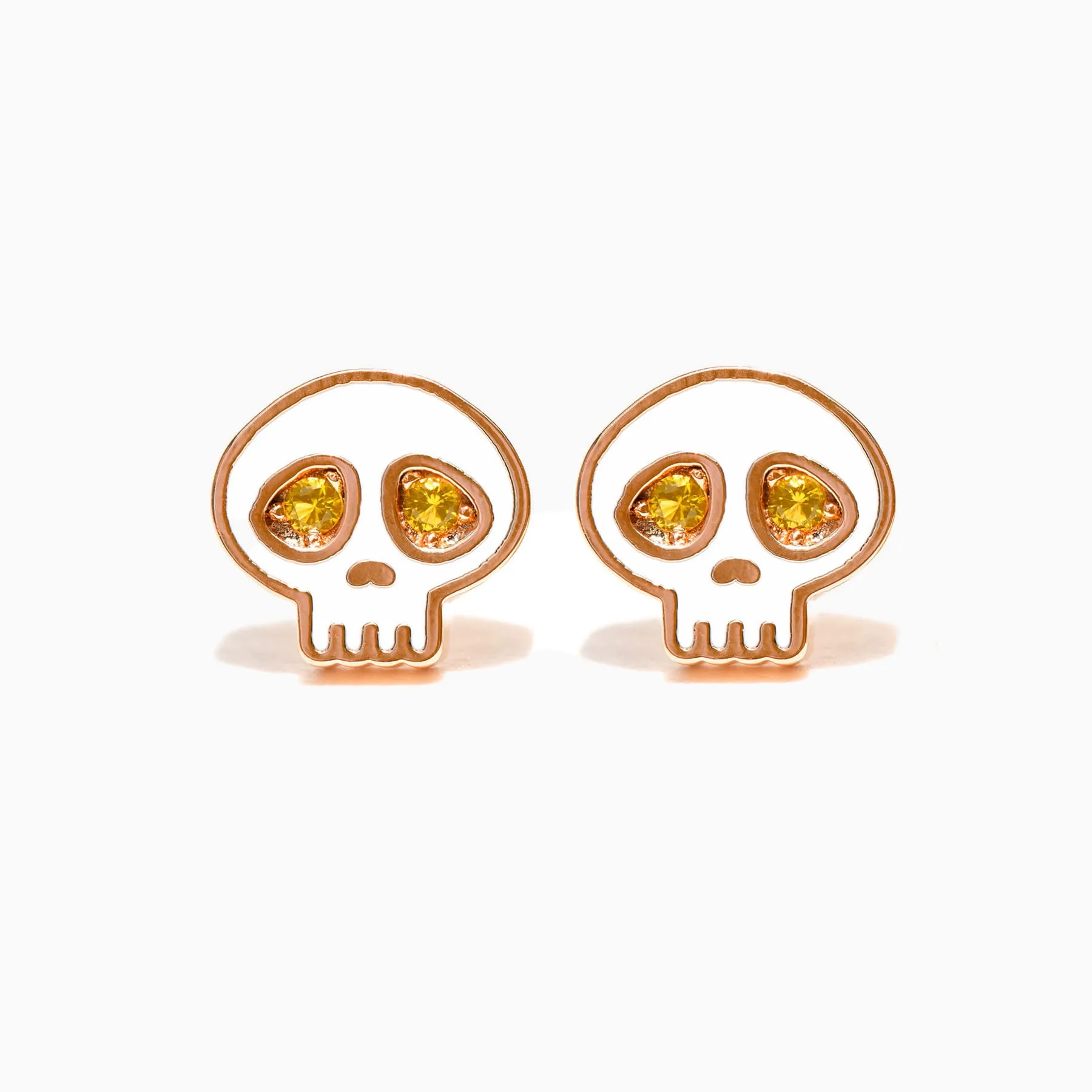 Spooky Skull Studs