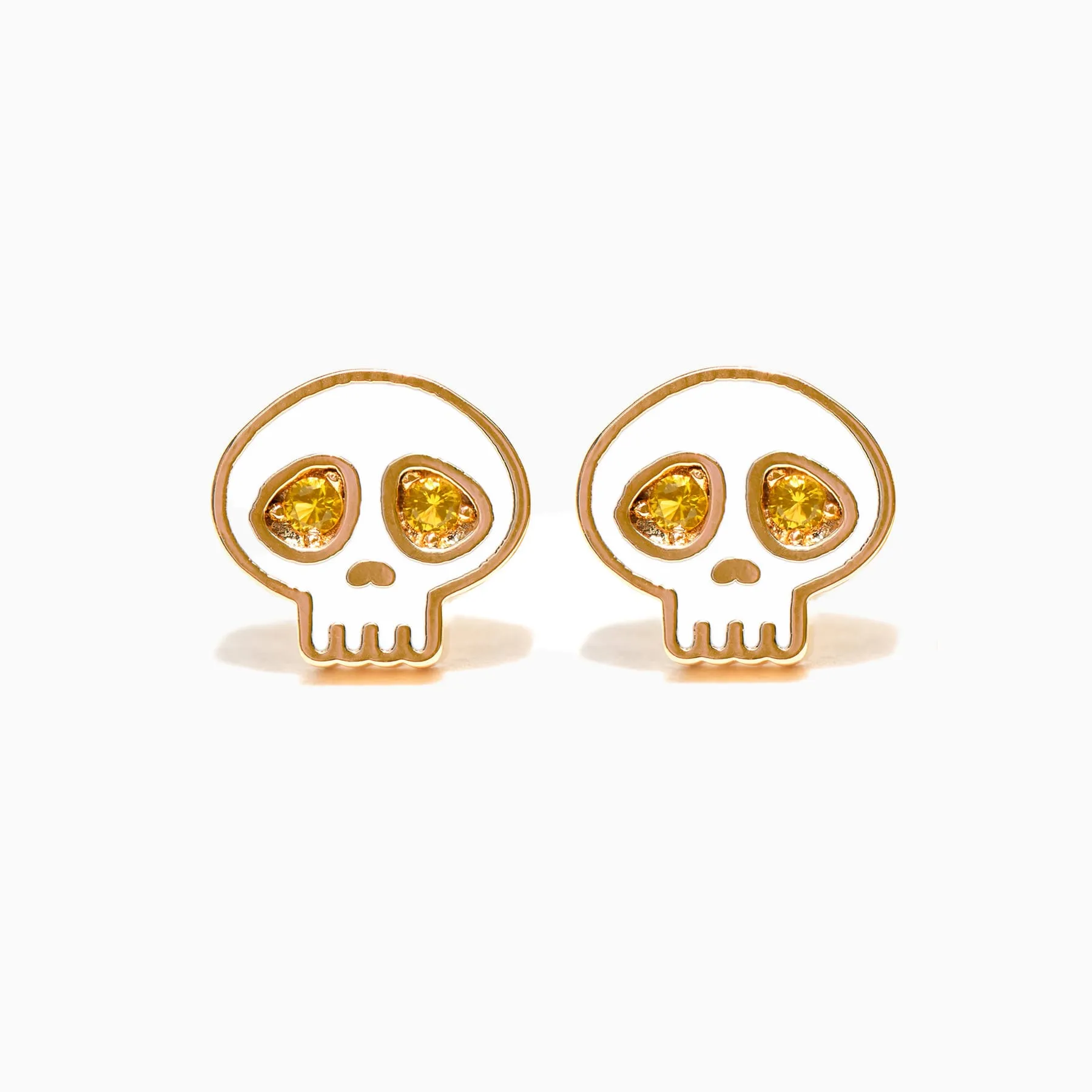 Spooky Skull Studs