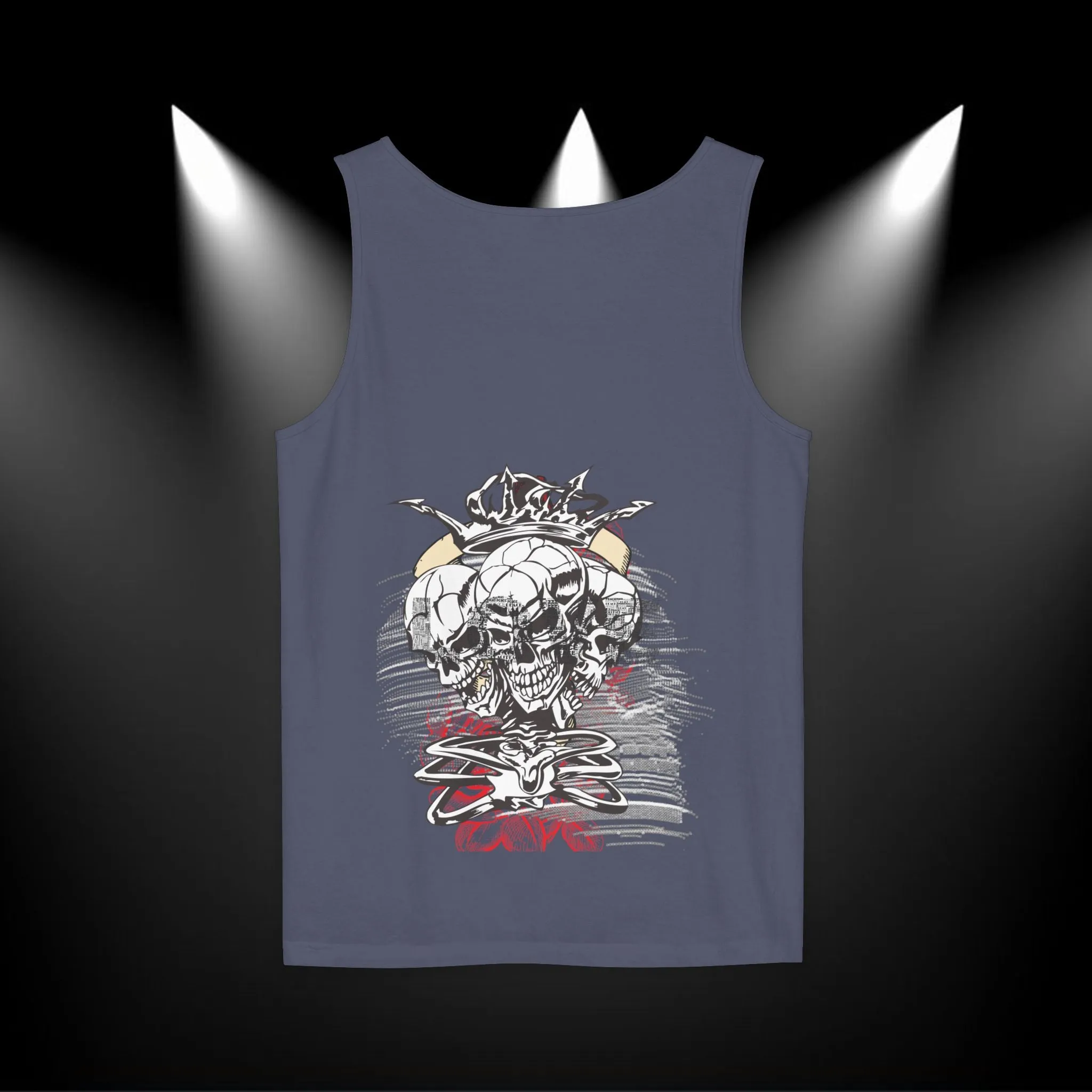 Tank Top Skulls and Roses