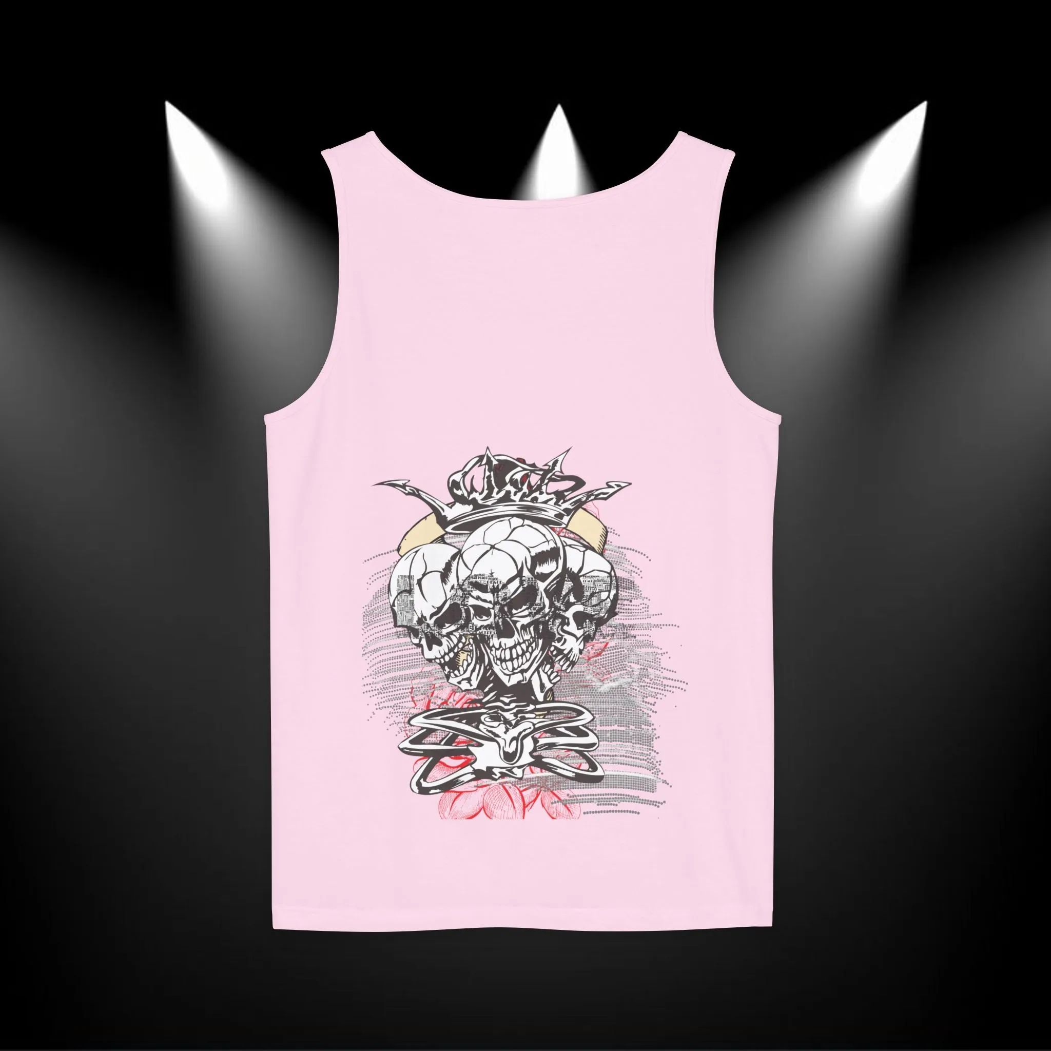 Tank Top Skulls and Roses