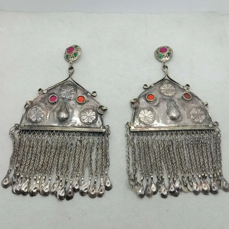 Vintage Kuchi Massive Earrings