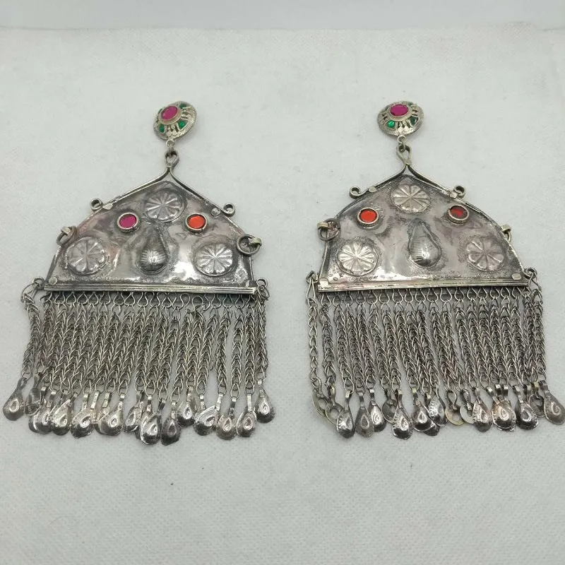 Vintage Kuchi Massive Earrings