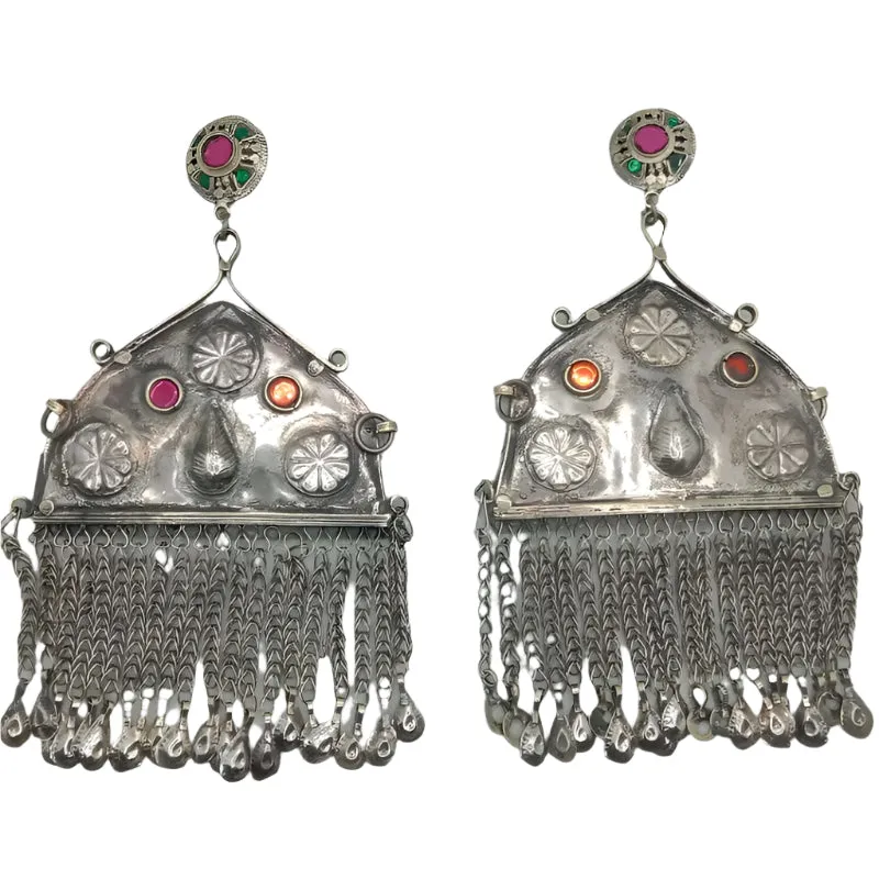 Vintage Kuchi Massive Earrings